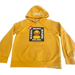 B.Duck TEEN Hoodie Be Playful Yellow Size Large